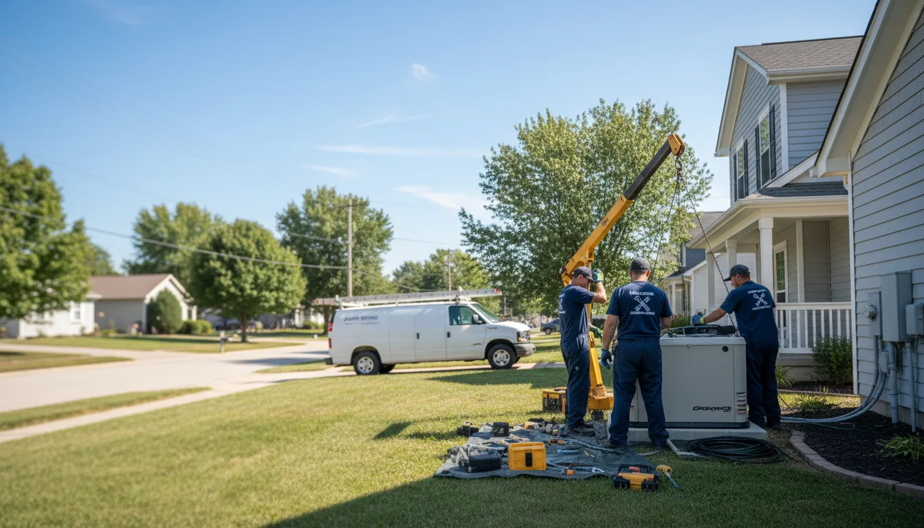 Generator Installation in Elkhart Lake, WI near me